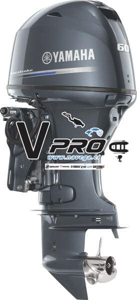 Fuera de Borda Yamaha 60HP F60HETL 4T | MANDO A DISTANCIA | DESPACHAMOS A TODO CHILE