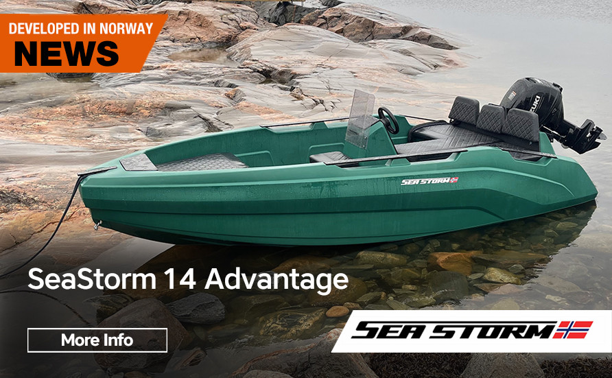 Lancha HDPE Seastorm 14" - 4,27 metros de eslora